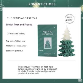 Christmas Aromatherapy Candle Gift Supplies Layout (Option: English Pear Christmas Tree)